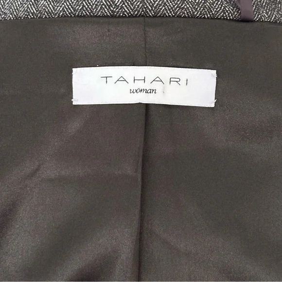Tahari Women Tweed Blazer | Riding Jacket | English Countryside - Picture 9 of 11